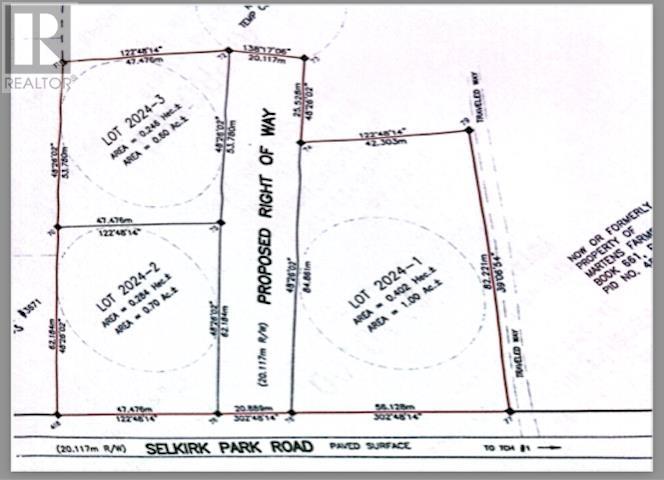 Lot 3 Selkirk Park Road, Belfast, Prince Edward Island  C0A 1A0 - Photo 1 - 202501570