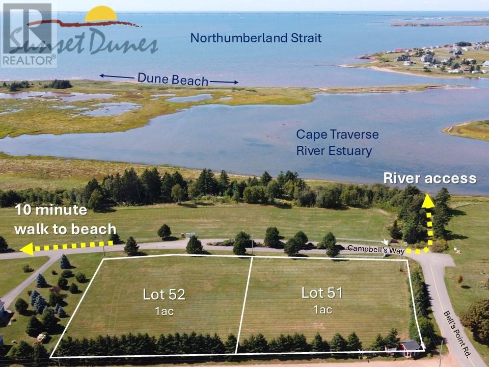 Lot 51 & 52 Campbells Way, Cape Traverse, Prince Edward Island  C0B 1X0 - Photo 1 - 202507205