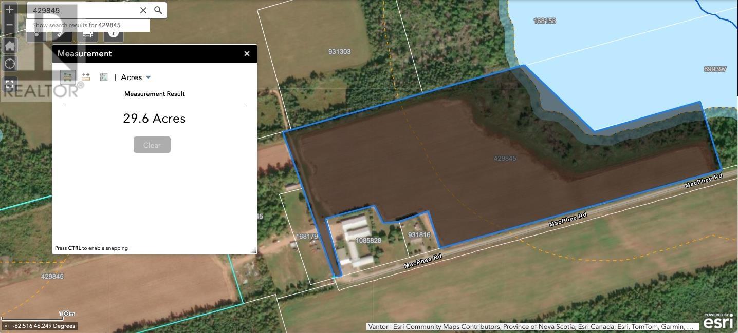 ACREAGE MACPHEE Road, St. Georges, Prince Edward Island