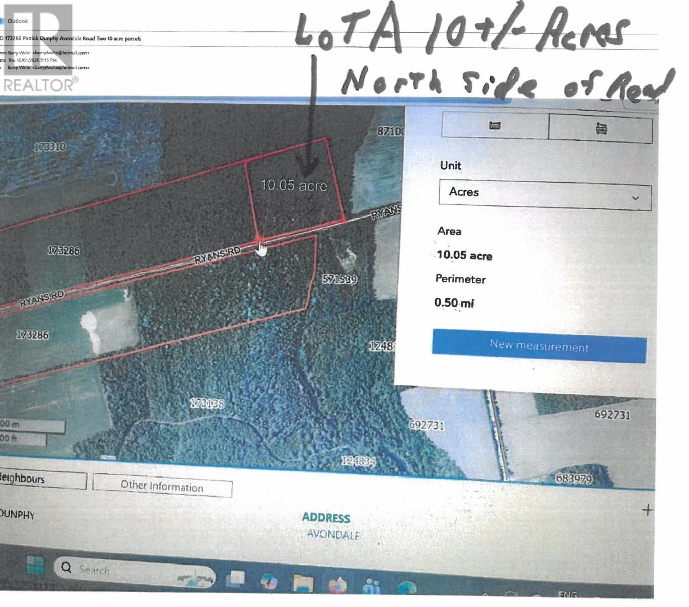 Lot A Ryans Road, Avondale, Prince Edward Island  C0A 1T0 - Photo 1 - 202601332