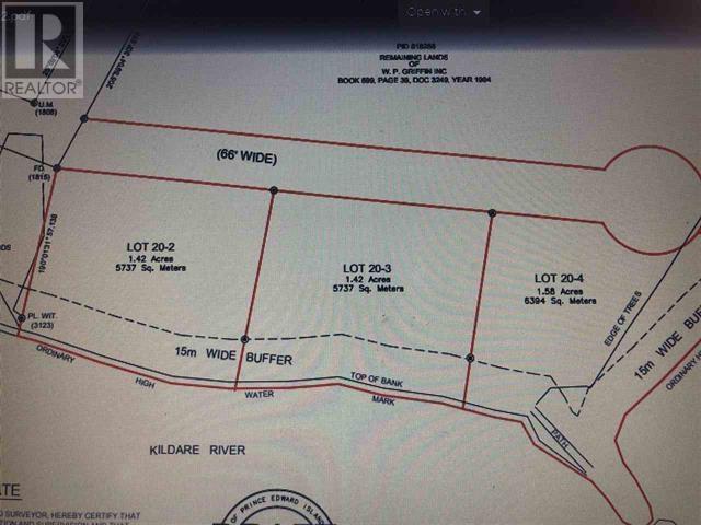 Lot 20-3 Mcintyre Lane, Kildare, Prince Edward Island  C0B 1B0 - Photo 1 - 202609314
